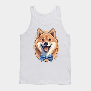 Happy Shiba Inu Tank Top